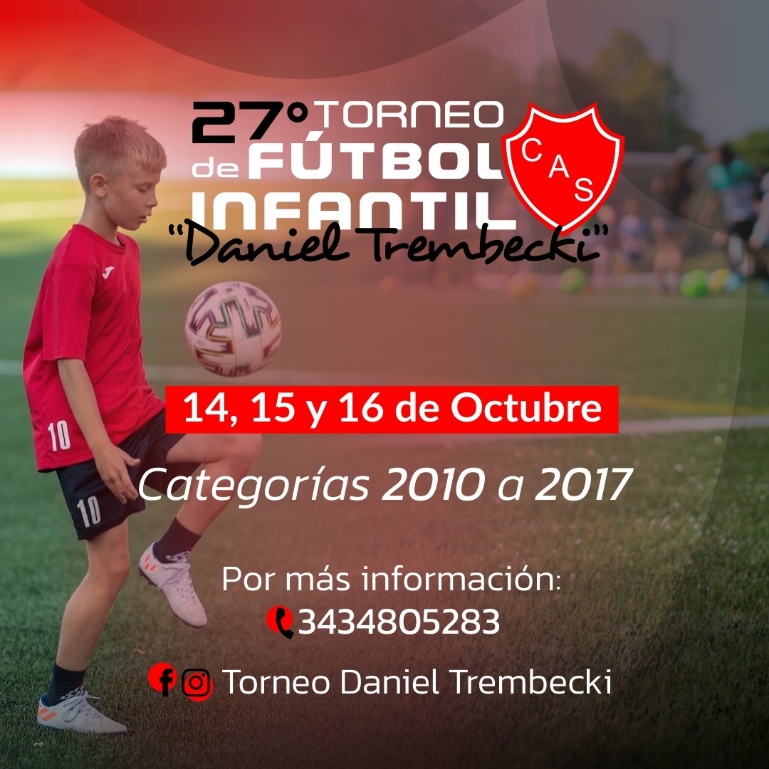 27º Torneo de Fútbol Infantil – Daniel Trembecki