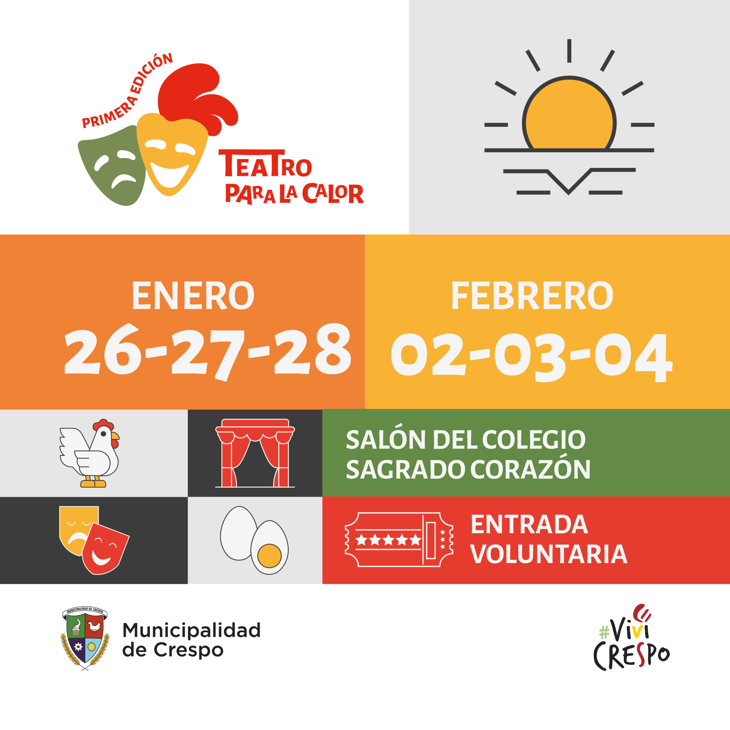 CICLO «TEATRO PARA LA CALOR» – 1ª EDICIÓN