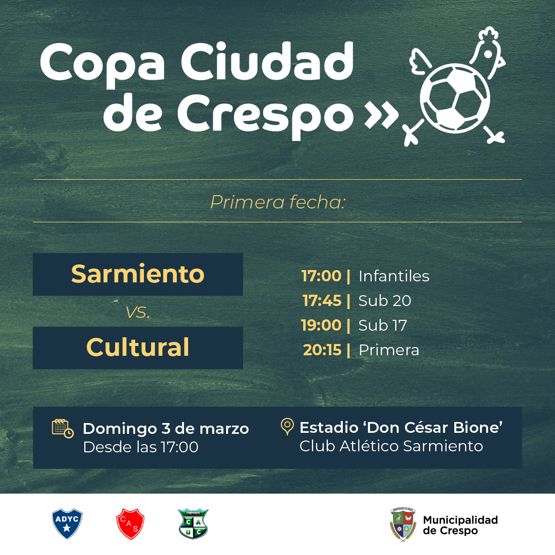 Copa ‘Ciudad de Crespo’