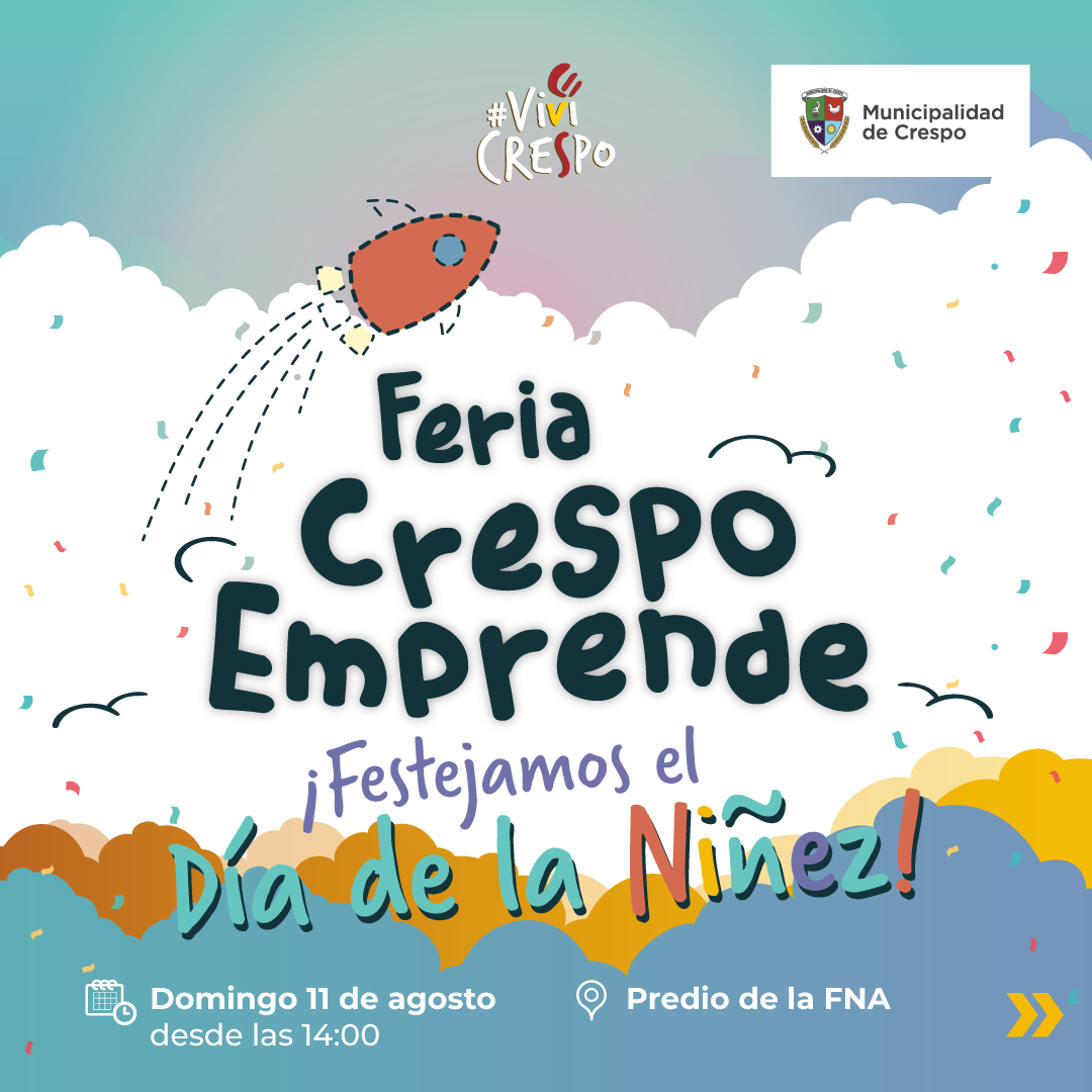 Feria Crespo Emprende – Día de la Niñez