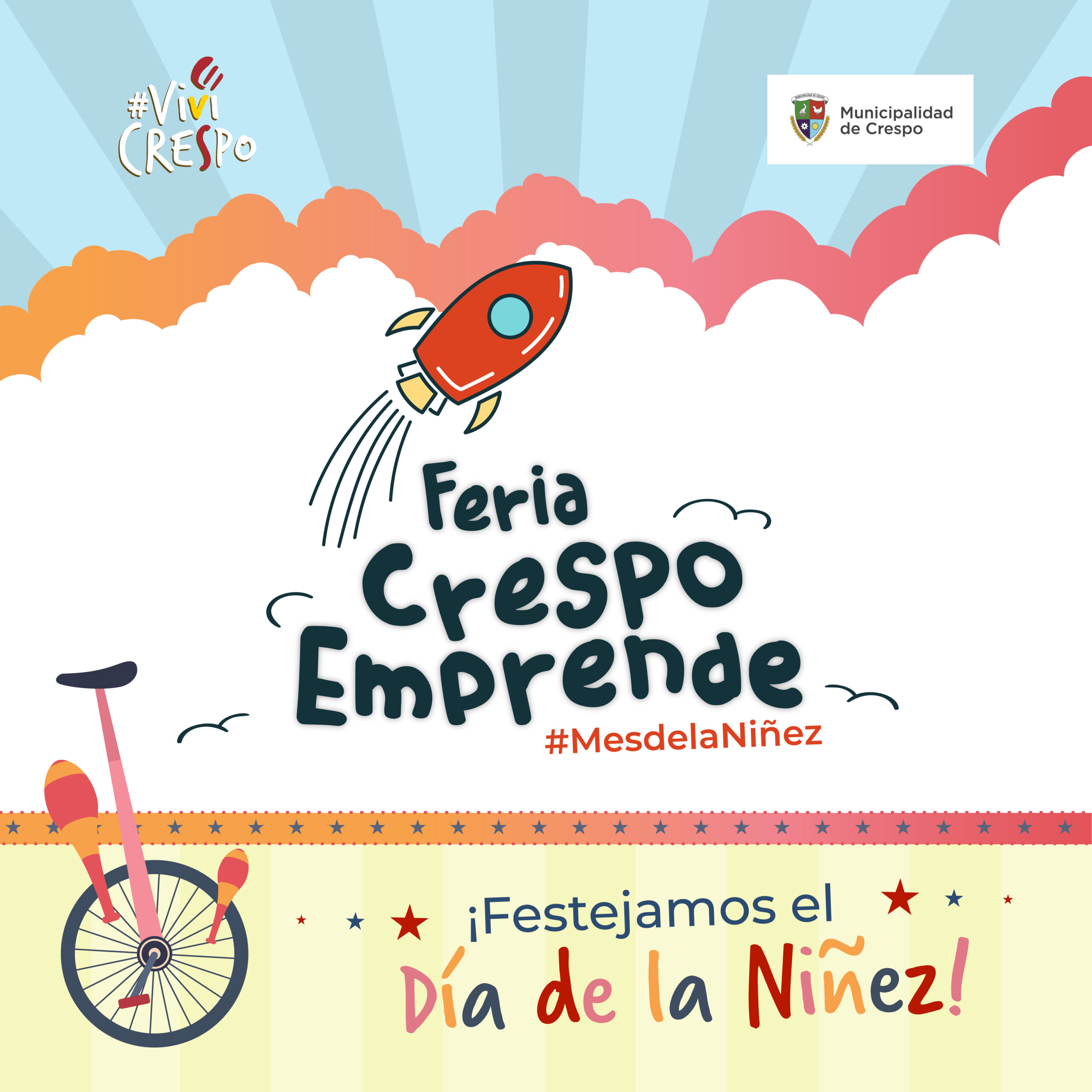 Feria ‘Crespo Emprende’ – Mes de la niñez