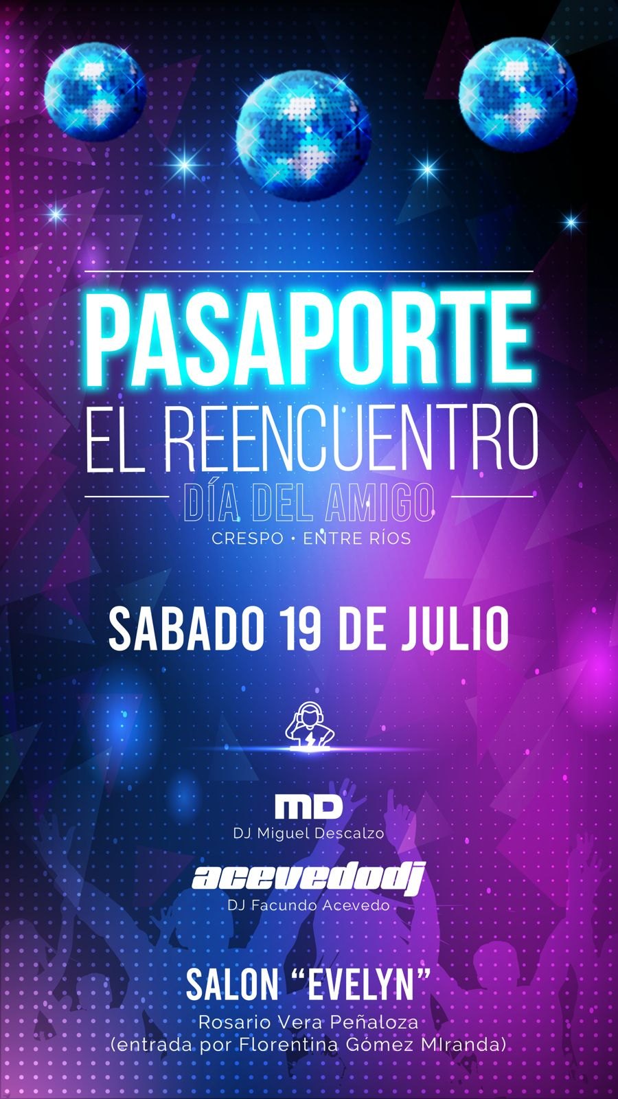 PASAPORTE ‘EL REENCUENTRO’
