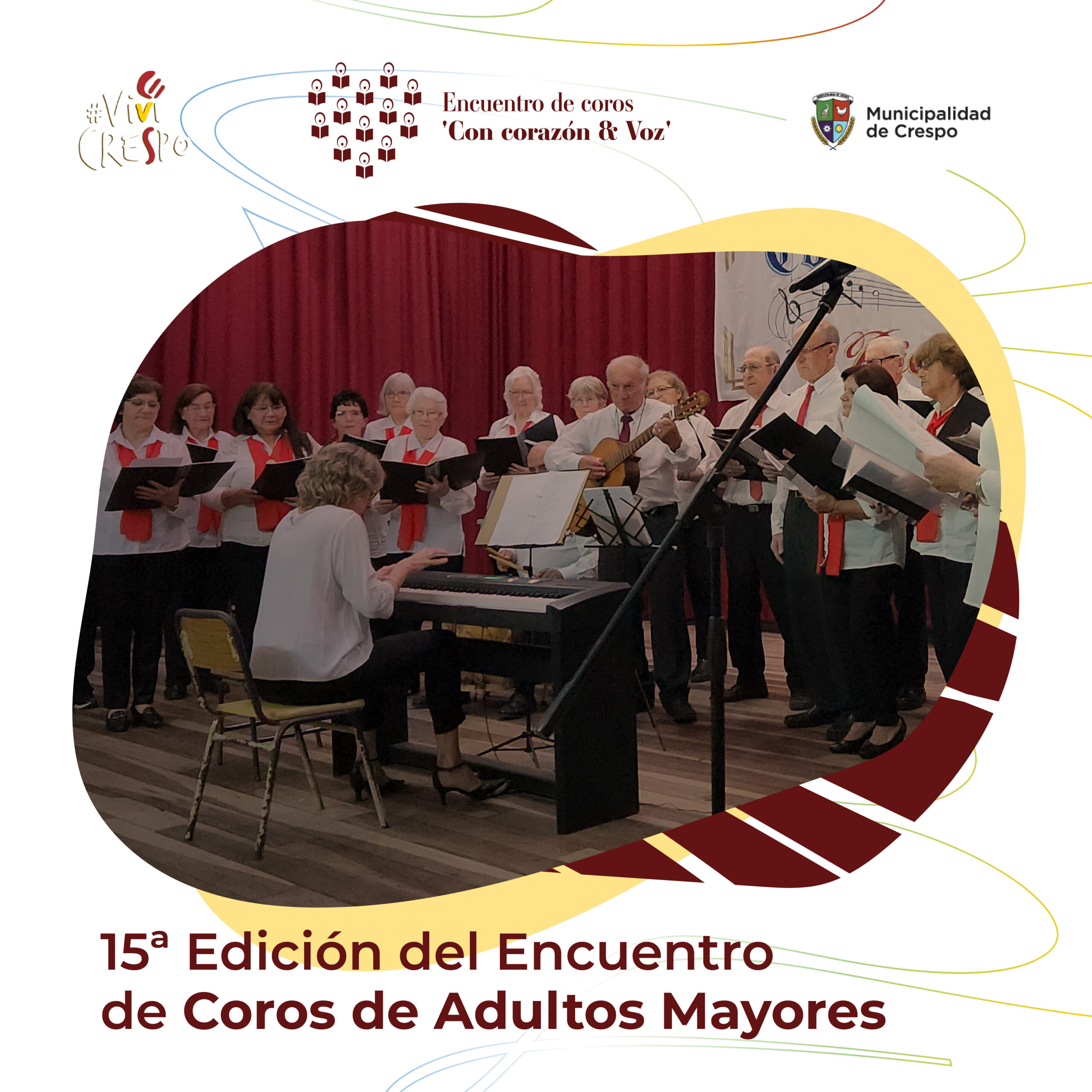 ENCUENTRO DE COROS DE ADULTOS MAYORES: ‘CON CORAZÓN Y VOZ’