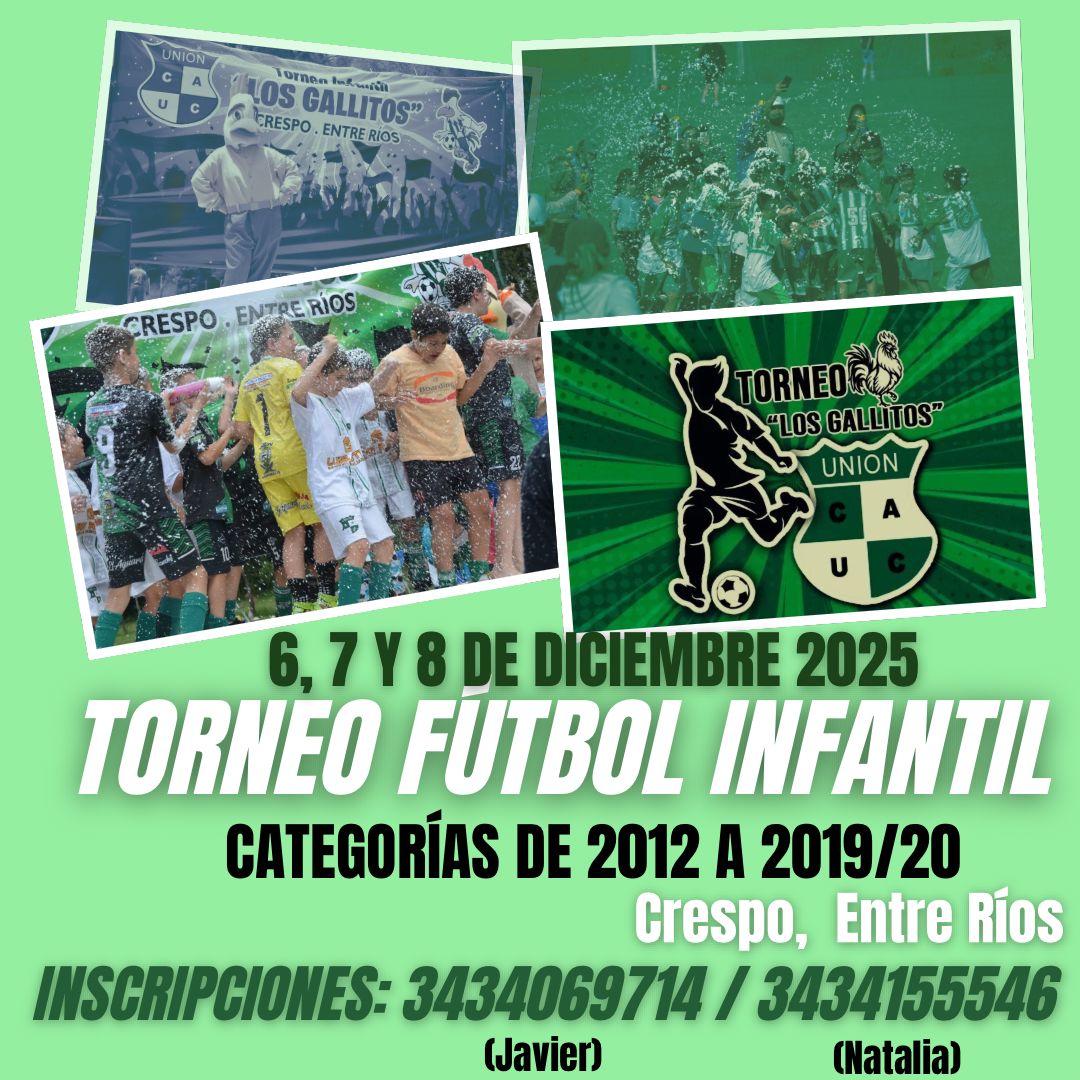 FÚTBOL INFANTIL: TORNEO ‘LOS GALLITOS’