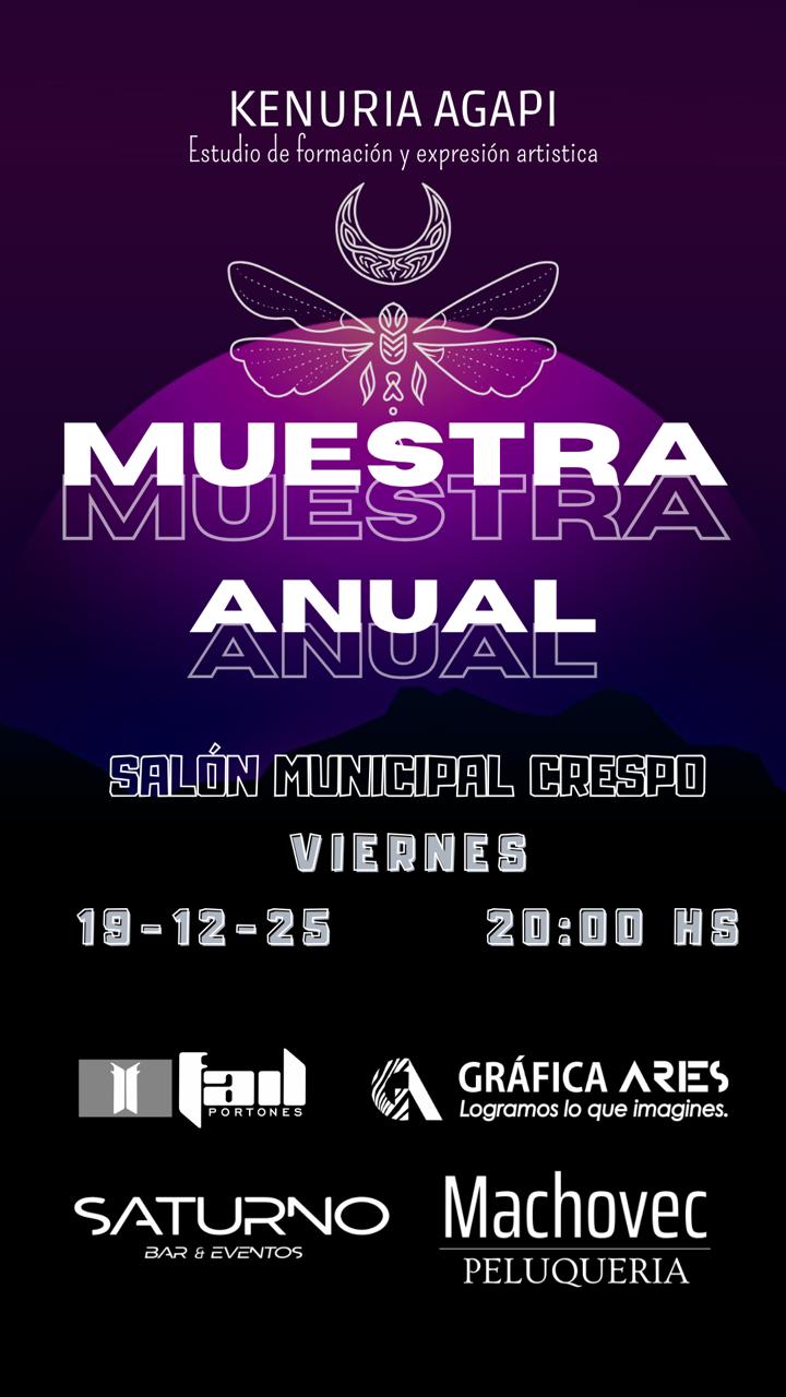 MUESTRA ANUAL DE KENURIA AGAPI