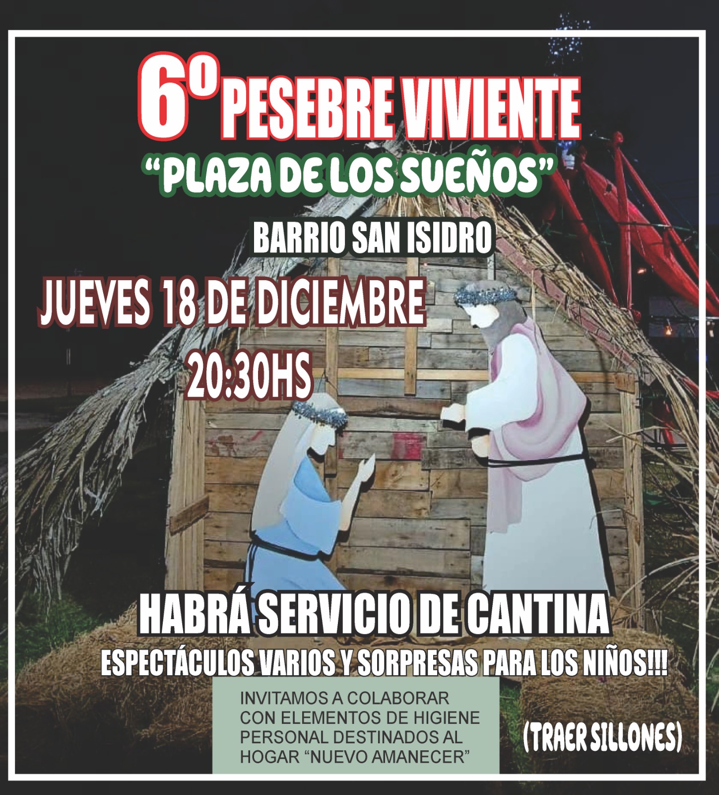 PESEBRE VIVIENTE: PLAZA DE LOS SUEÑOS