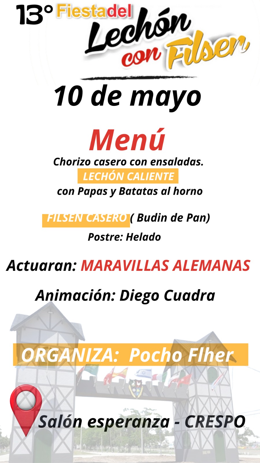 13º Fiesta del lechón con filsen