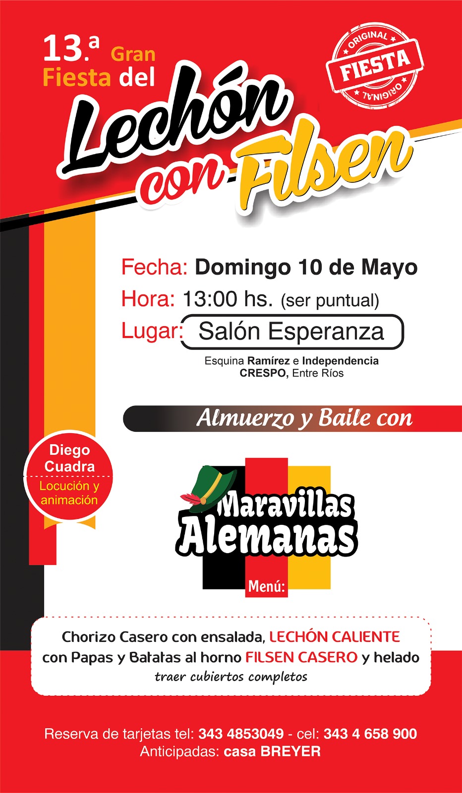 13º Fiesta del lechón con filsen