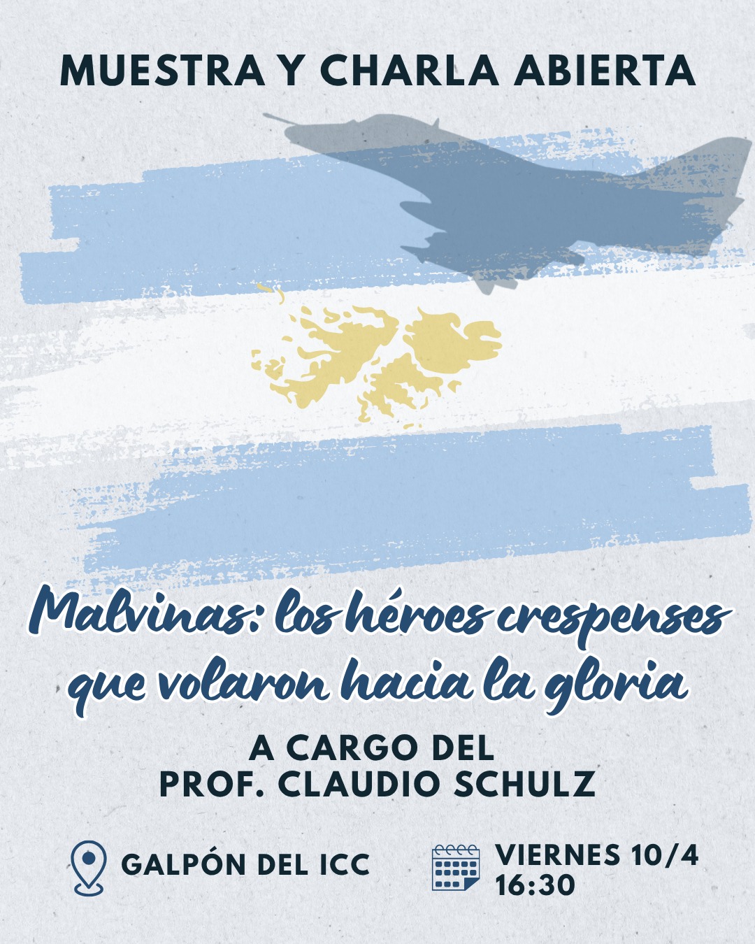 MALVINAS. LOS HÉROES CRESPENSES QUE VOLARON HACIA LA GLORIA