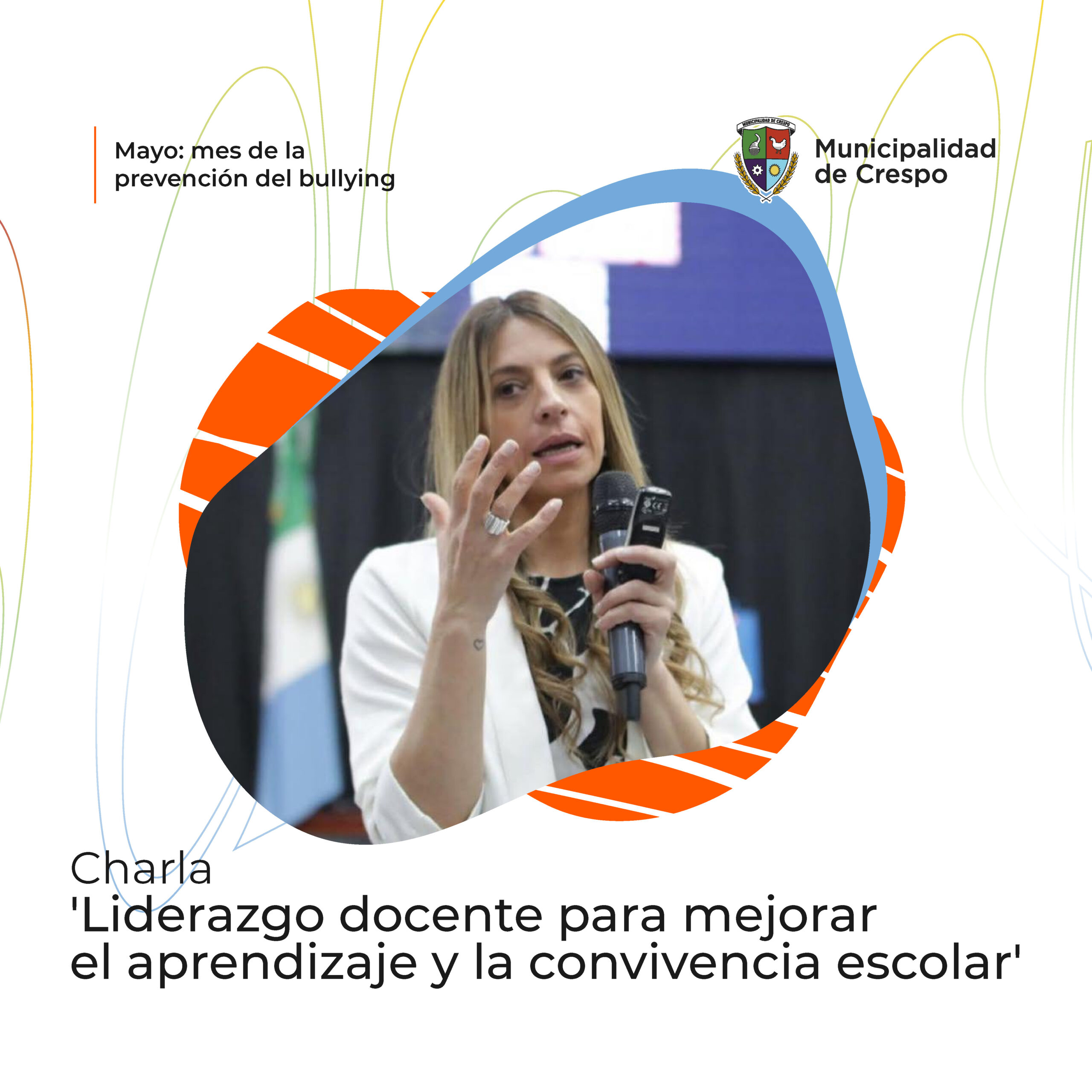 CHARLA: 'LIDERAZGO DOCENTE PARA MEJORAR EL APRENDIZAJE Y LA CONVIVENCIA ESCOLAR'