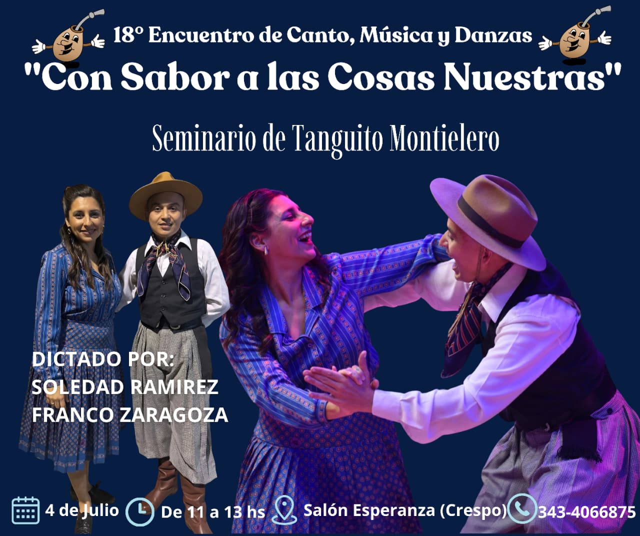 SEMINARIO DE 'TANGUITO MONTIELERO'