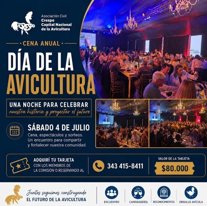 CENA ANUAL 'DÍA DE LA AVICULTURA'