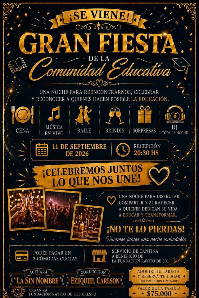GRAN FIESTA DE LA COMUNIDAD EDUCATIVA