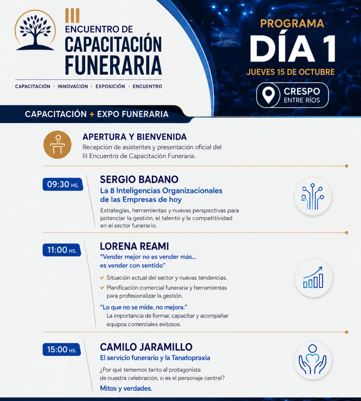 ENCUENTRO DE CAPACITACIÓN FUNERARIA