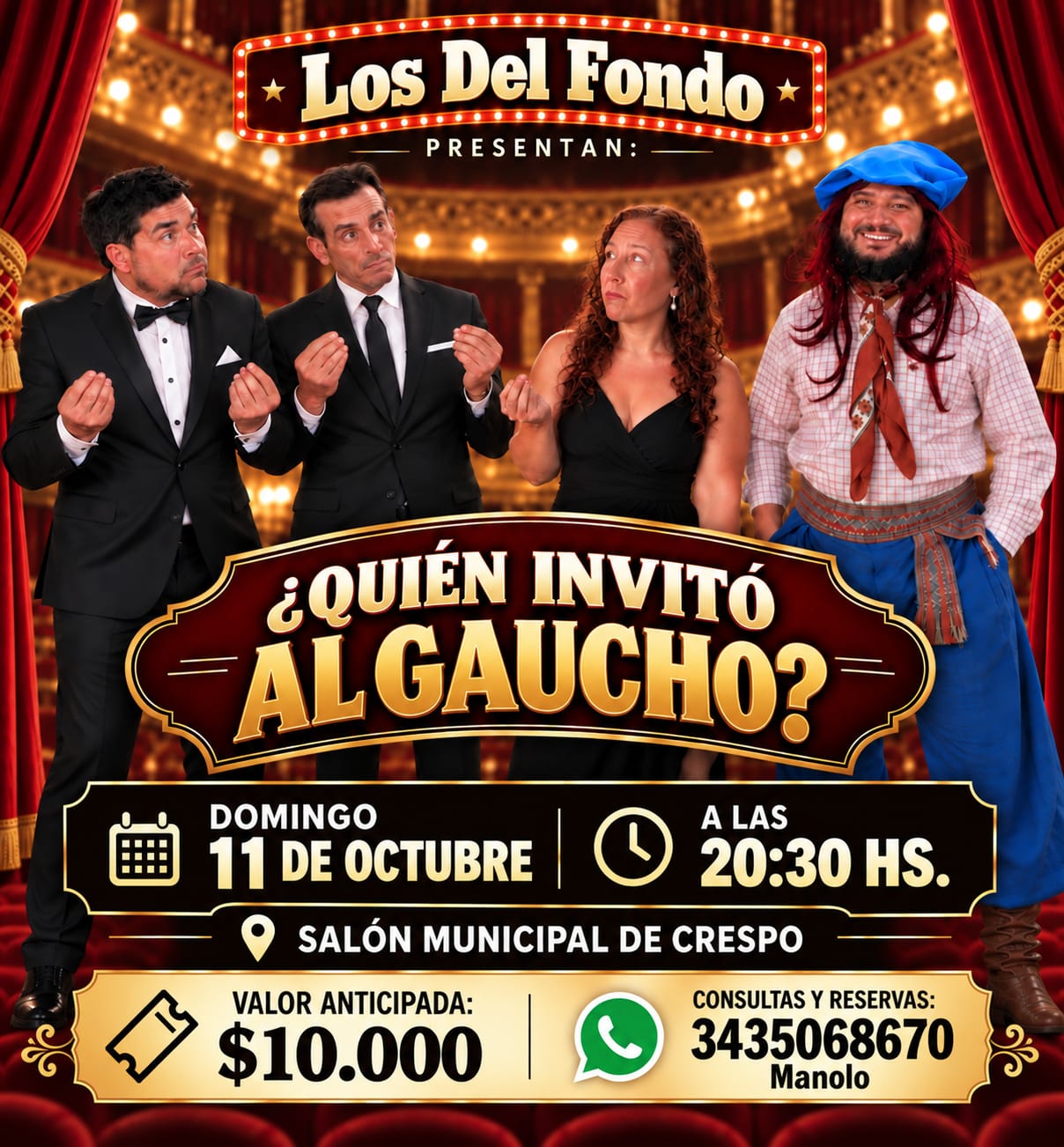 QUIÉN INVITÓ AL GAUCHO