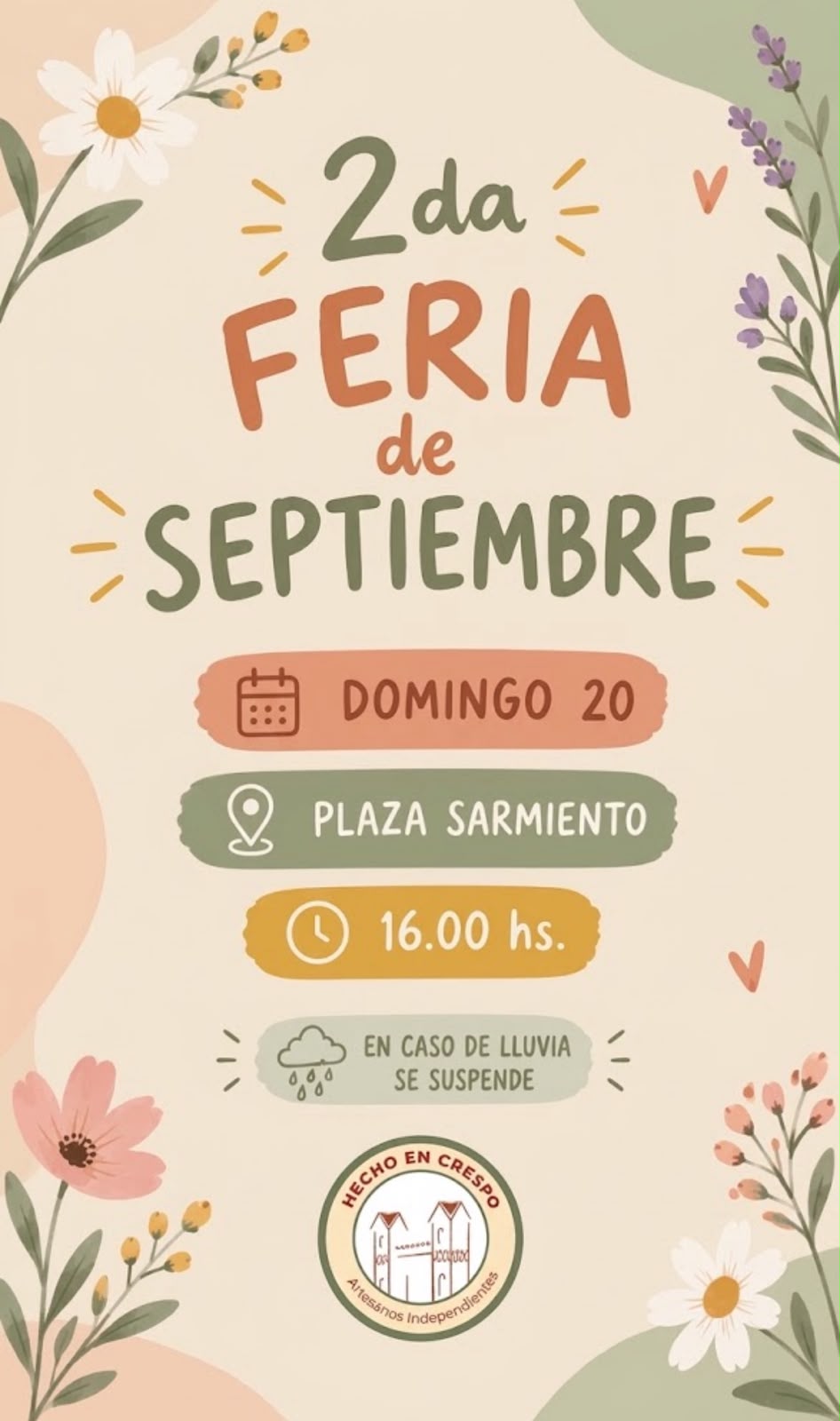 SEGUNDA FERIA DE SEPTIEMBRE
