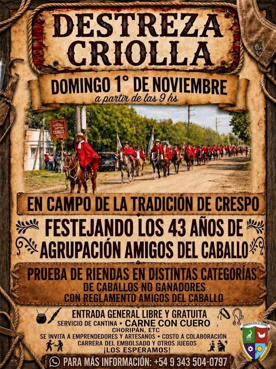 DESTREZA CRIOLLA