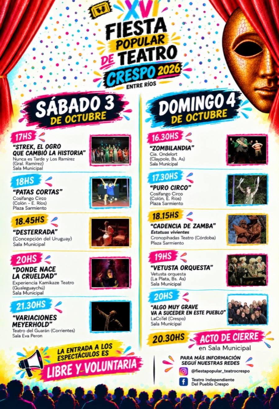 FIESTA POPULAR DEL TEATRO